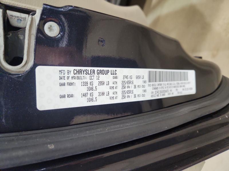 51820446 :رقم المزاد ، 2C4RC1BG4DR594876 vin ، 2013 Chrysler Town & Country مزاد بيع