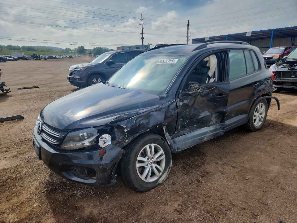 Auction sale of the 2016 Volkswagen Tiguan, vin: WVGBV7AX9GW030390, lot number: 55522786