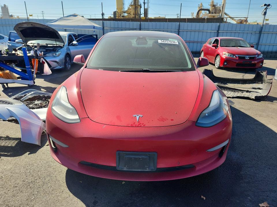 Продажа на аукционе авто 2021 Tesla Model 3, vin: 5YJ3E1EB7MF875470, номер лота: 54257036