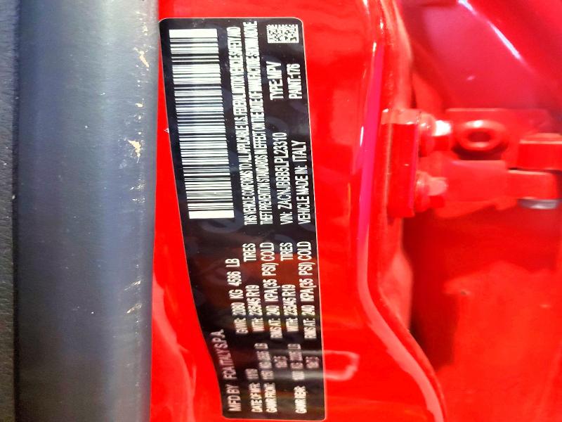 53517586 :رقم المزاد ، ZACNJBBB5LPL23310 vin ، 2020 Jeep Renegade مزاد بيع