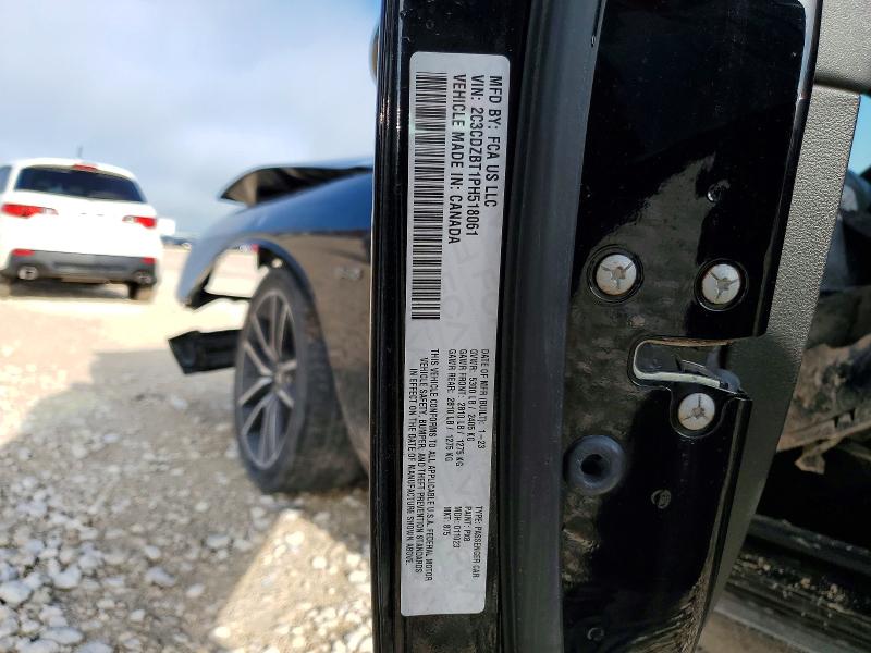 2023 Dodge Challenger მანქანა იყიდება აუქციონზე, vin: 2C3CDZBT1PH518061, აუქციონის ნომერი: 54694856