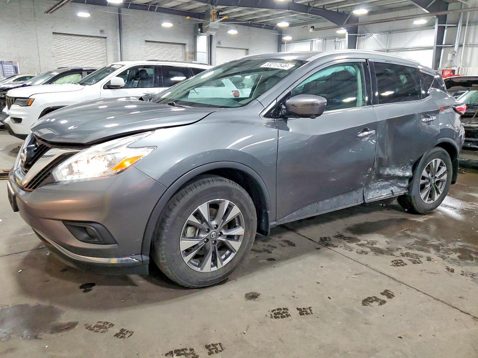 2017 Nissan Murano მანქანა იყიდება აუქციონზე, vin: 5N1AZ2MH5HN106881, აუქციონის ნომერი: 53217546