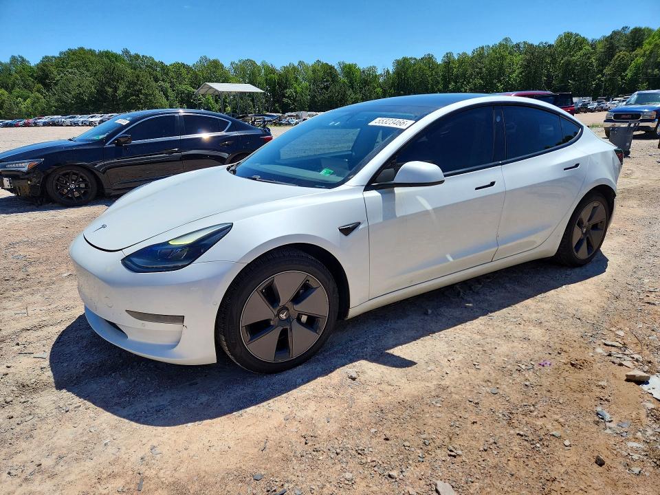 Продаж на аукціоні авто 2021 Tesla Model 3, vin: 5YJ3E1EAXMF919968, номер лоту: 55323466
