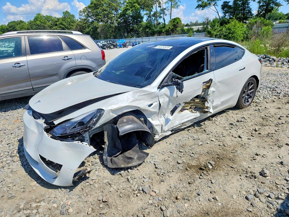 2023 Tesla Model 3 მანქანა იყიდება აუქციონზე, vin: 5YJ3E1EA3PF419915, აუქციონის ნომერი: 54324876