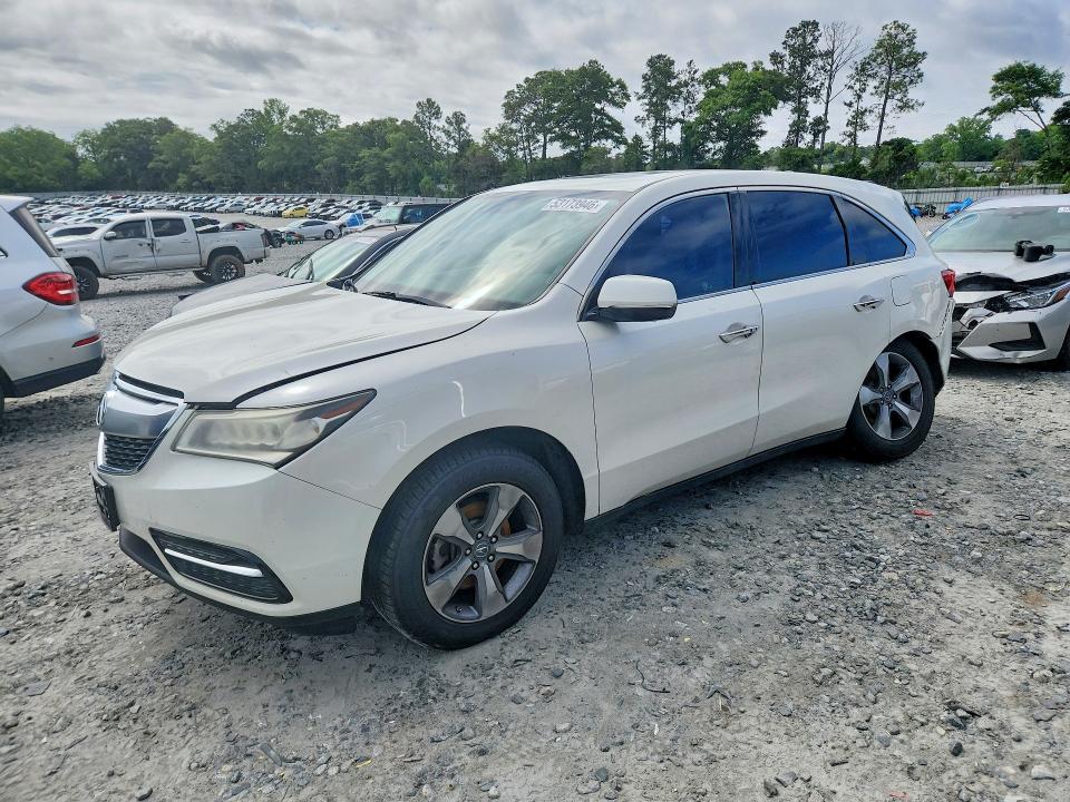 Auction sale of the 2014 Acura Mdx, vin: 5FRYD4H21EB014193, lot number: 53173946