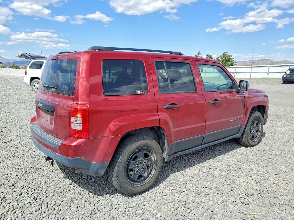 2016 Jeep Patriot მანქანა იყიდება აუქციონზე, vin: 1C4NJRBB1GD523603, აუქციონის ნომერი: 54298286