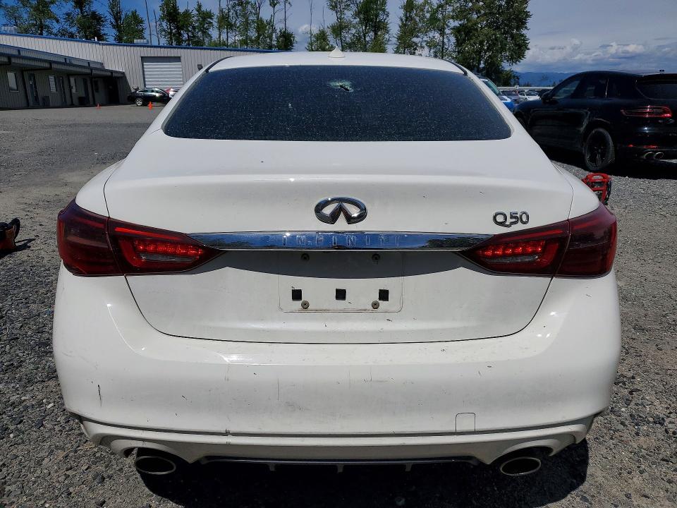 Продажа на аукционе авто 2018 Infiniti Q50, vin: JN1CV7AP2JM240232, номер лота: 54174026