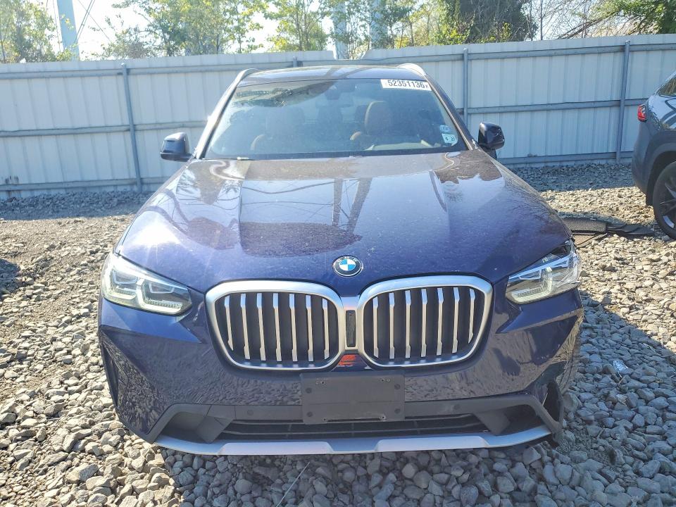 Продаж на аукціоні авто 2022 Bmw X3, vin: 5UX53DP04N9M86694, номер лоту: 52351136