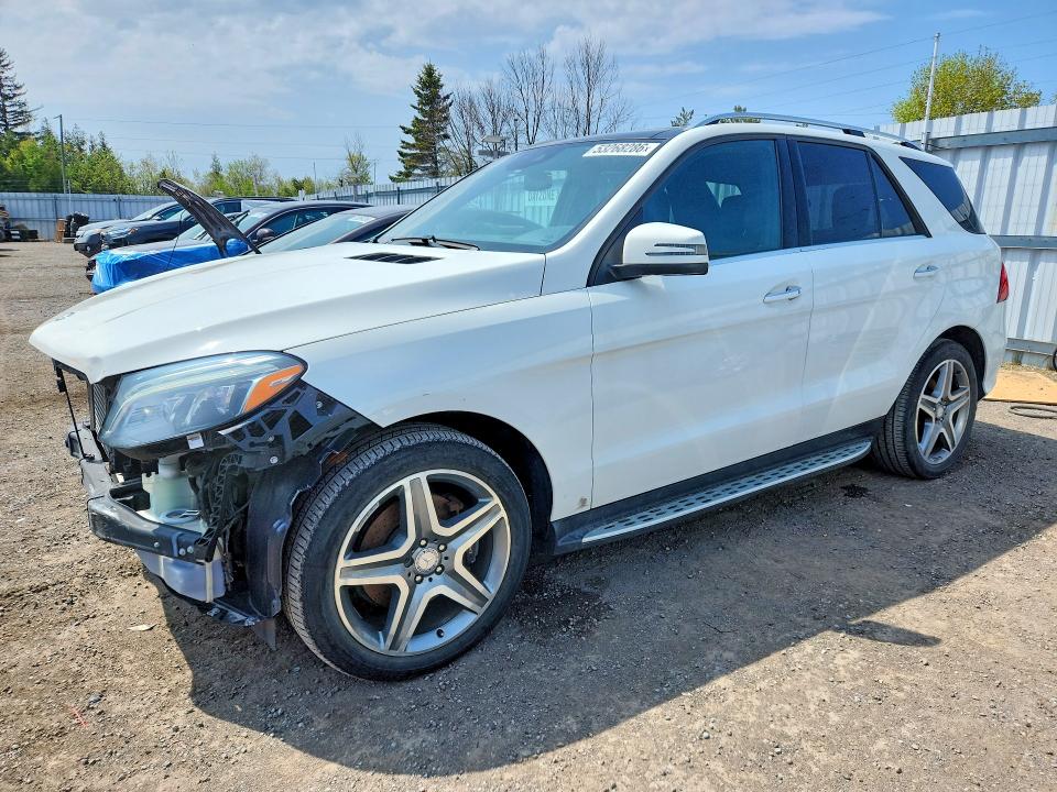 Aukcja sprzedaży 2016 Mercedes-benz Gle, vin: 4JGDA2EB4GA767550, numer aukcji: 53268286