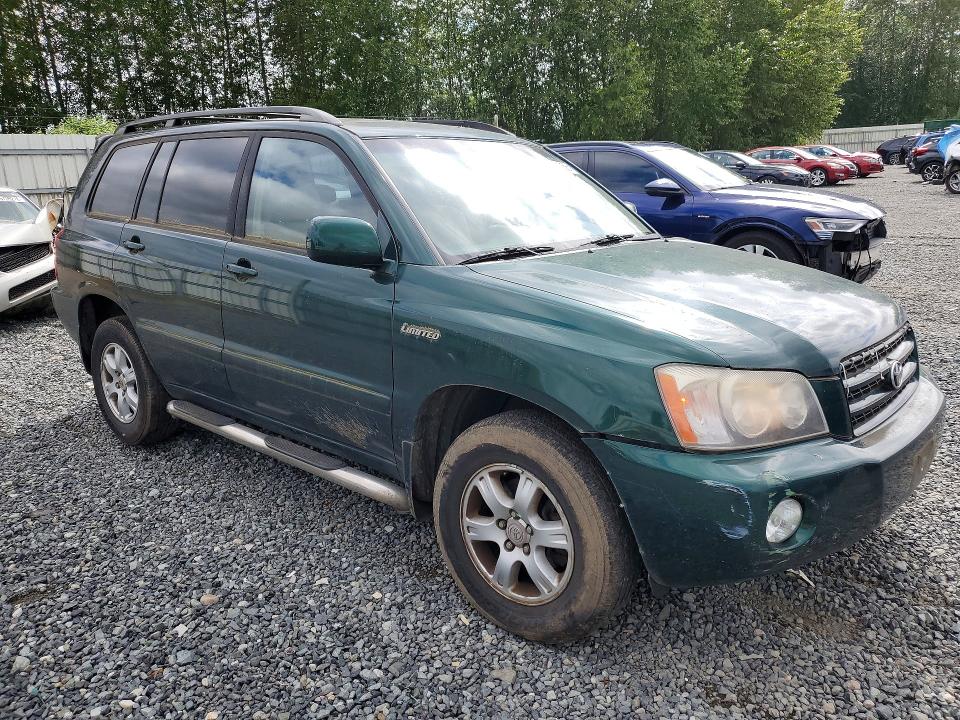 53141556 :رقم المزاد ، JTEHF21A310030272 vin ، 2001 Toyota Highlander مزاد بيع
