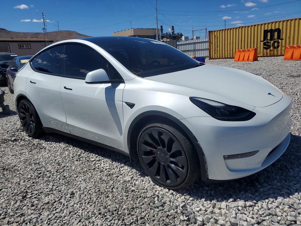 2023 Tesla Model Y მანქანა იყიდება აუქციონზე, vin: 7SAYGDEF3PF619435, აუქციონის ნომერი: 54085556