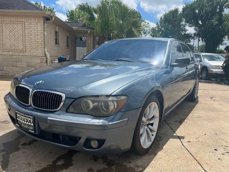 2008 Bmw 750 მანქანა იყიდება აუქციონზე, vin: WBAHN83548DT77748, აუქციონის ნომერი: 55248796