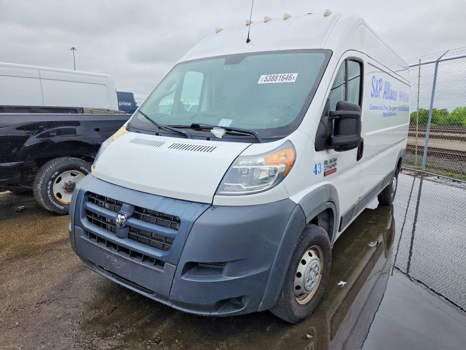 Продаж на аукціоні авто 2018 Ram Promaster 2500, vin: 3C6TRVDG3JE141653, номер лоту: 53881646
