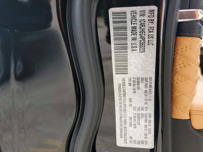 Продаж на аукціоні авто 2023 Jeep Grand Cherokee, vin: 1C4RJHEG4PC563229, номер лоту: 54654866