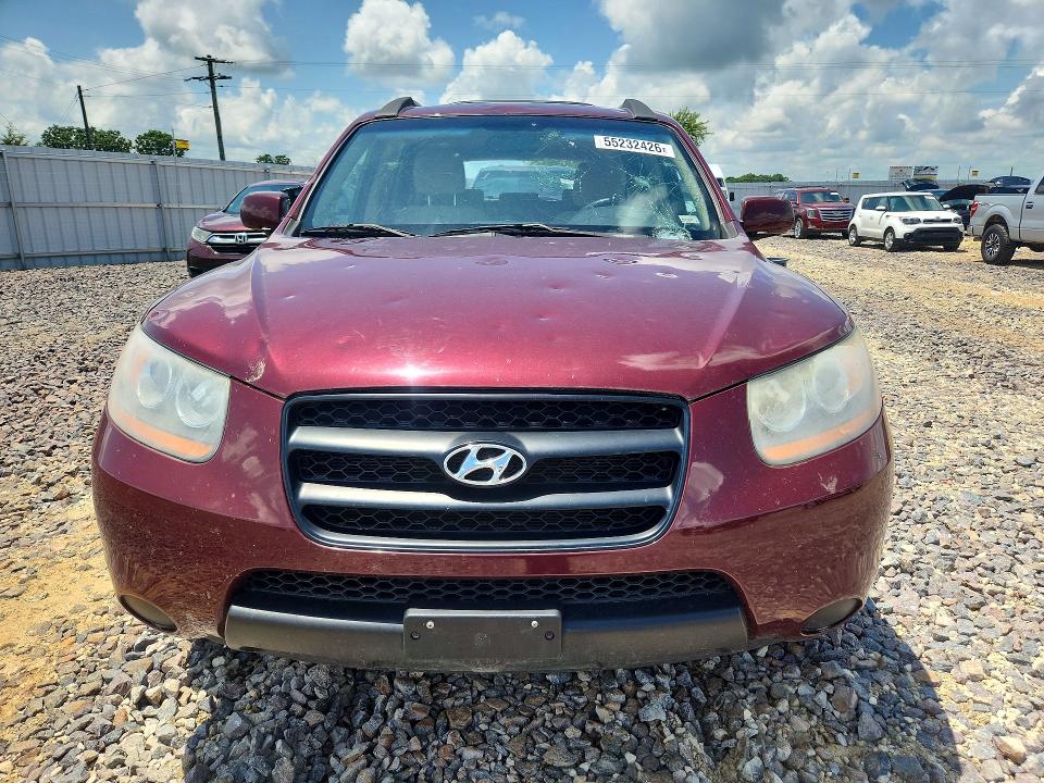 55232426 :رقم المزاد ، 5NMSG13D48H176439 vin ، 2008 Hyundai Santa Fe مزاد بيع