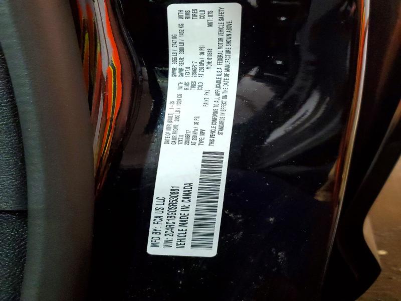 Aukcja sprzedaży 2025 Chrysler Pacifica, vin: 2C4RC1BG0SR530881, numer aukcji: 52816356