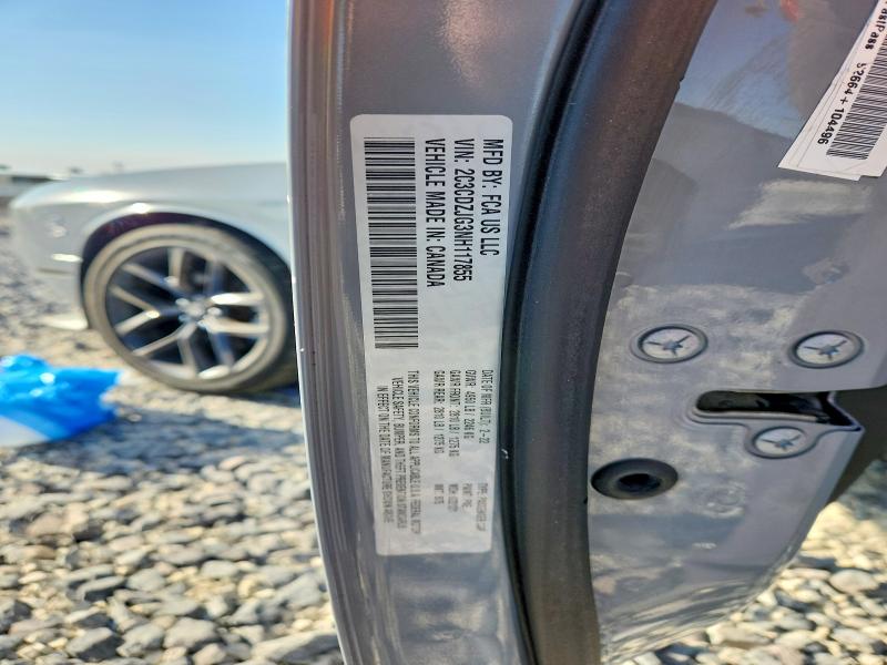 2022 Dodge Challenger მანქანა იყიდება აუქციონზე, vin: 2C3CDZJG3NH117855, აუქციონის ნომერი: 53061796