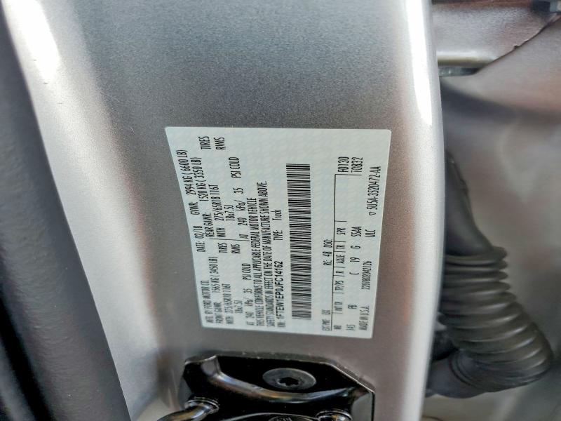 Aukcja sprzedaży 2018 Ford F150, vin: 1FTEW1EP0JFC14162, numer aukcji: 54019466