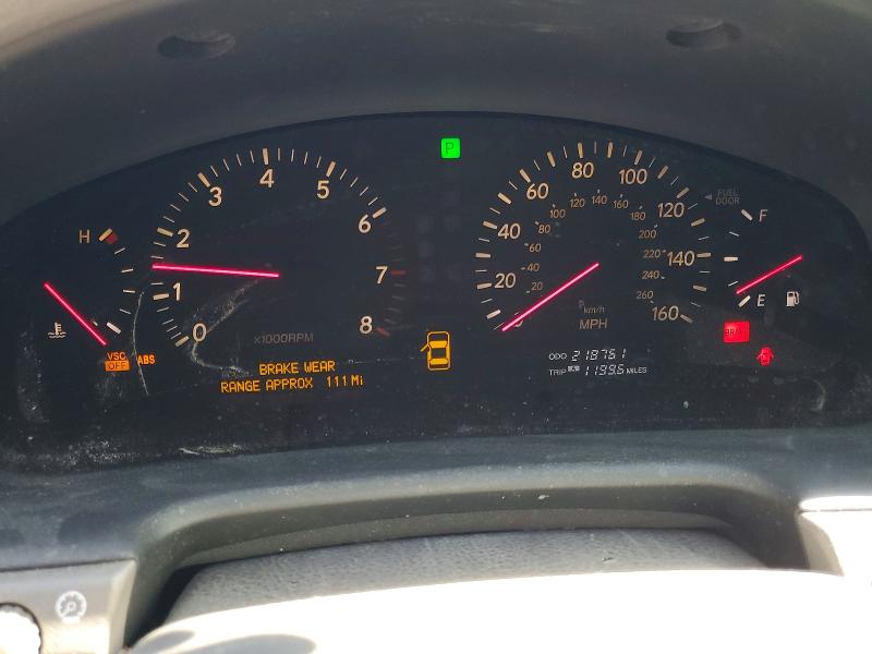 52324206 :رقم المزاد ، JTHBN30F210016037 vin ، 2001 Lexus Ls مزاد بيع