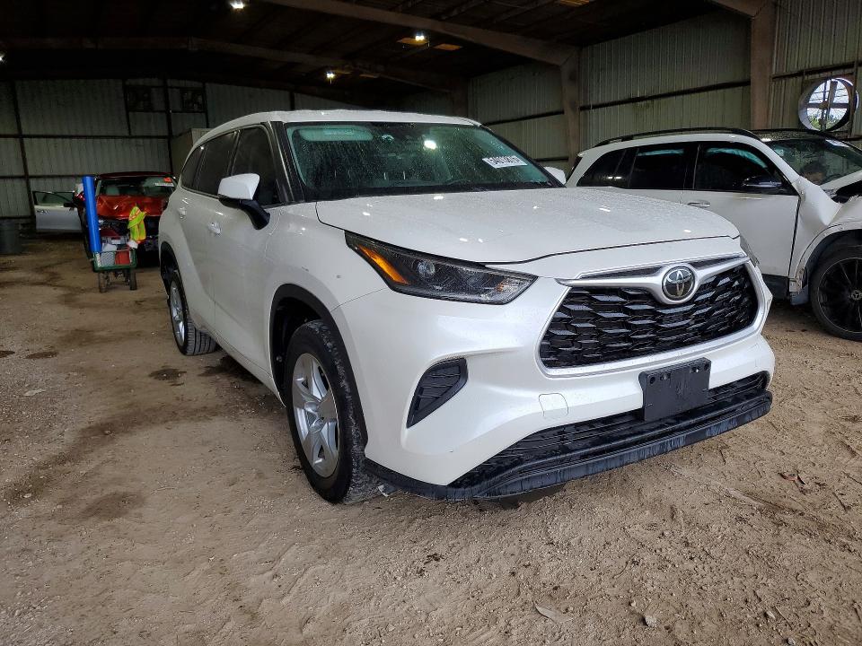 2021 Toyota Highlander მანქანა იყიდება აუქციონზე, vin: 5TDCZRAH6MS058483, აუქციონის ნომერი: 54013876