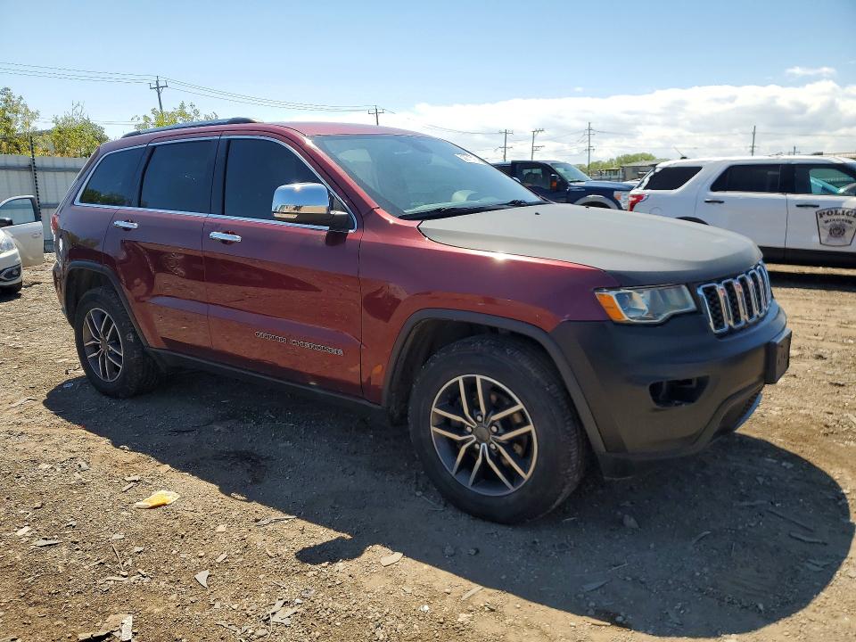 52971016 :رقم المزاد ، 1C4RJEBG6KC656491 vin ، 2019 Jeep Grand Cherokee مزاد بيع