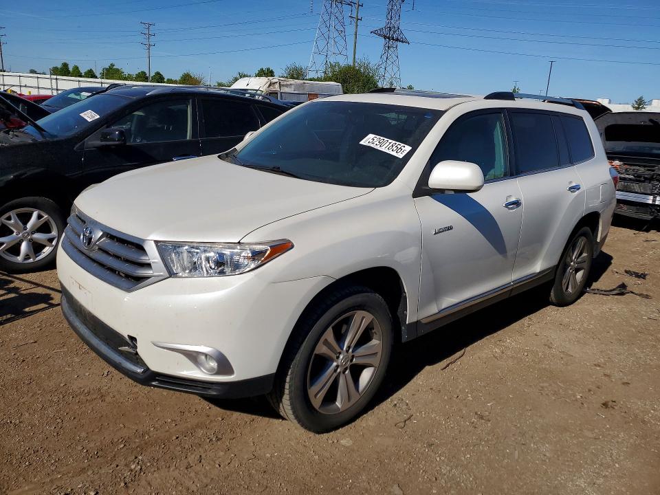 52901856 :رقم المزاد ، 5TDDK3EH6DS233850 vin ، 2013 Toyota Highlander مزاد بيع
