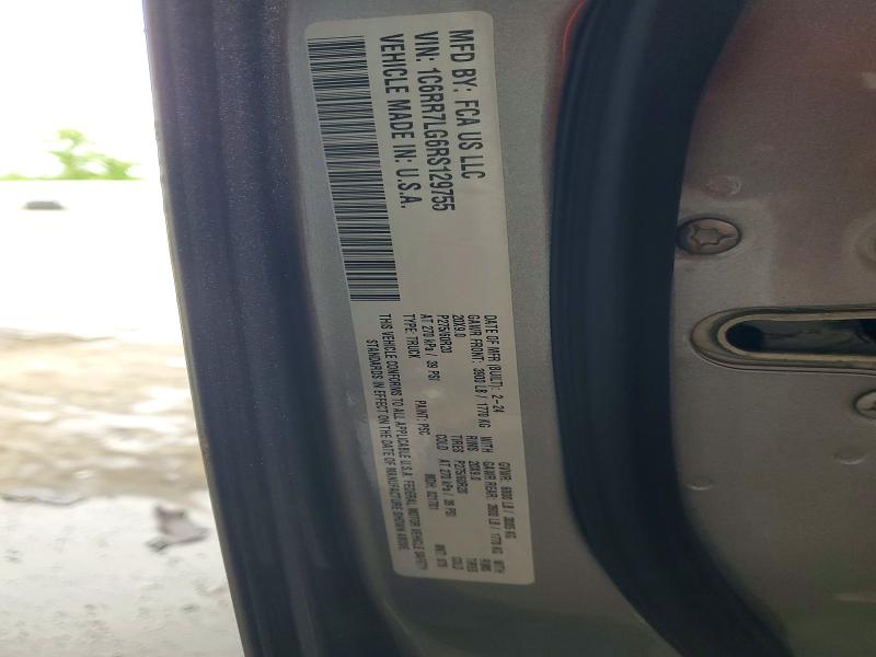 Aukcja sprzedaży 2024 Ram 1500 Classic, vin: 1C6RR7LG6RS129755, numer aukcji: 54248756