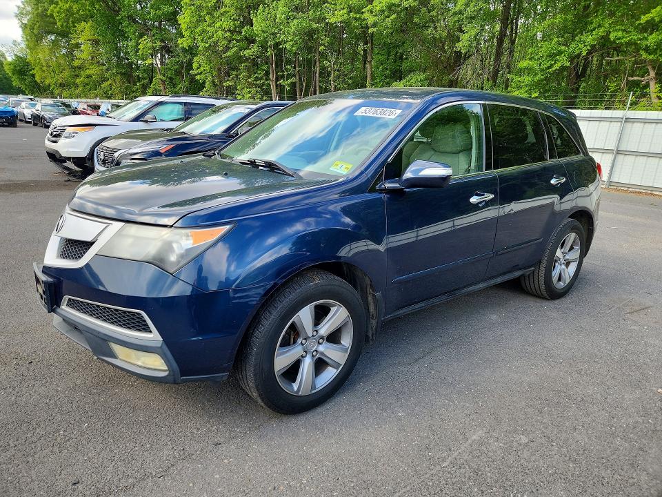53763826 :رقم المزاد ، 2HNYD2H20DH501393 vin ، 2013 Acura Mdx مزاد بيع