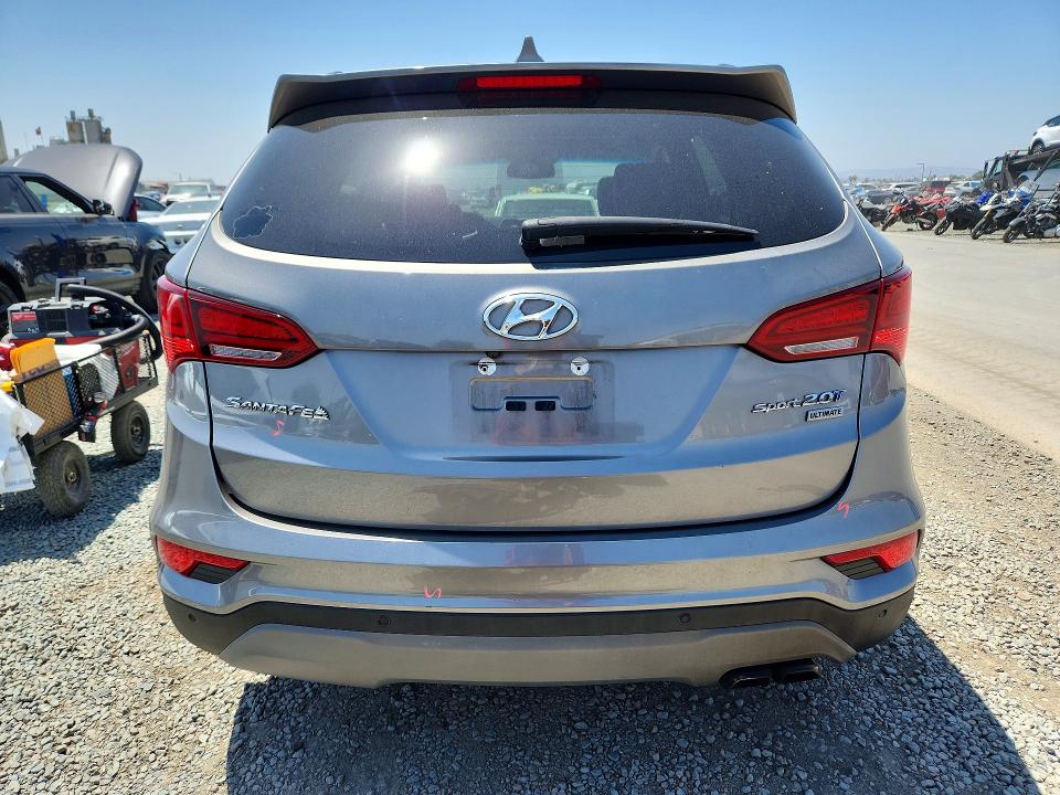 2018 Hyundai Santa Fe Sport მანქანა იყიდება აუქციონზე, vin: 5XYZW4LA4JG566840, აუქციონის ნომერი: 54091556