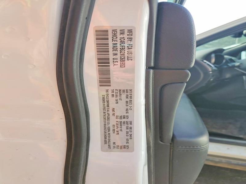 55024106 :رقم المزاد ، 1C4RJFBG2MC686953 vin ، 2021 Jeep Grand Cherokee مزاد بيع