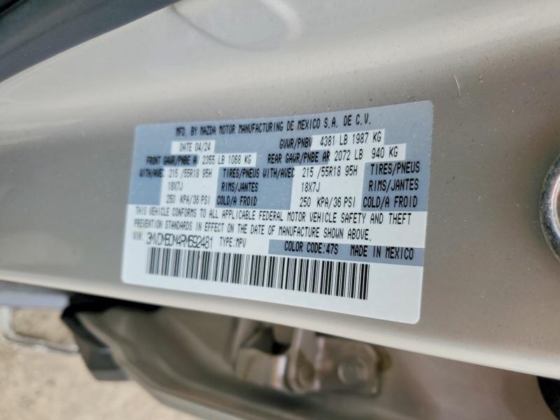 53365836 :رقم المزاد ، 3MVDMBDM4RM692481 vin ، 2024 Mazda Cx-30 مزاد بيع