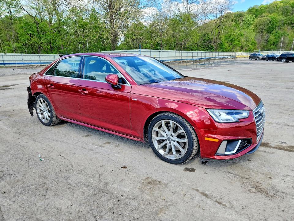 52806156 :رقم المزاد ، WAUENAF44KA081473 vin ، 2019 Audi A4 مزاد بيع