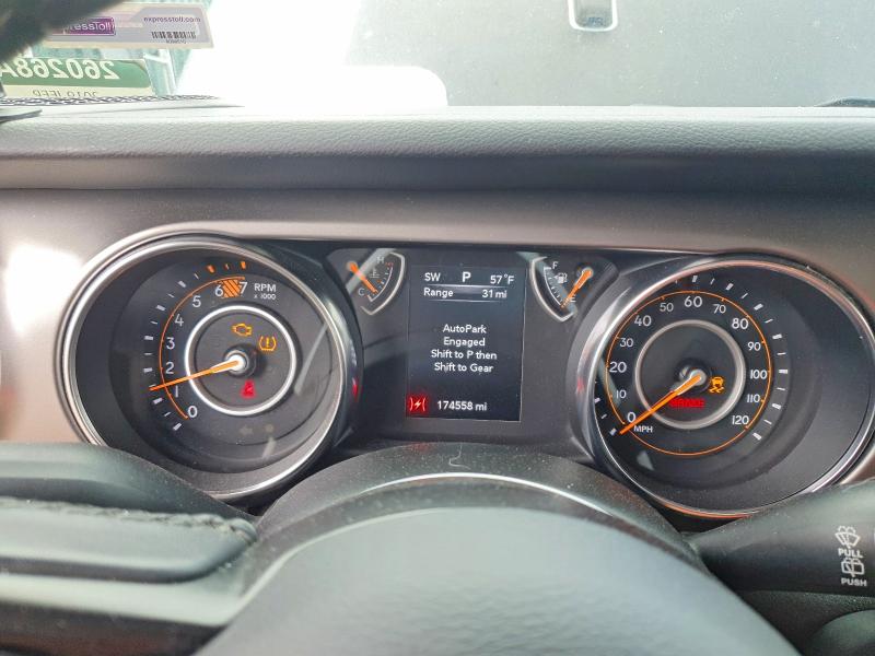 Aukcja sprzedaży 2019 Jeep Wrangler Unlimited, vin: 1C4HJXDN7KW629205, numer aukcji: 55309746