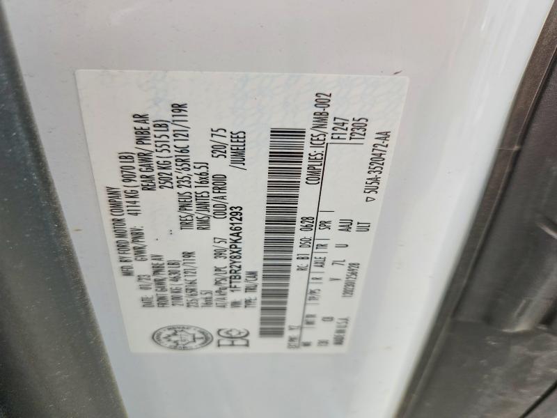 52067656 :رقم المزاد ، 1FTBR2Y8XPKA61293 vin ، 2023 Ford Transit مزاد بيع