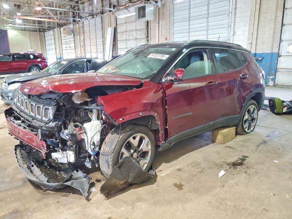 54322796 :رقم المزاد ، 3C4NJDCB5LT238991 vin ، 2020 Jeep Compass مزاد بيع