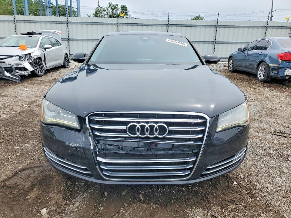 2013 Audi A8 მანქანა იყიდება აუქციონზე, vin: WAUAGAFD5DN000758, აუქციონის ნომერი: 53552646