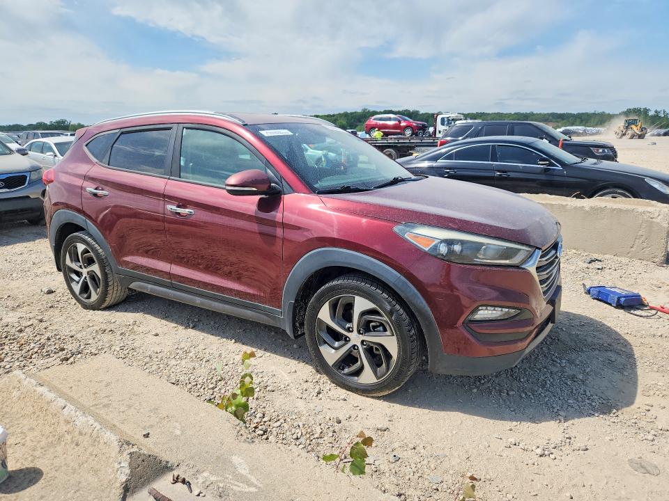2016 Hyundai Tucson მანქანა იყიდება აუქციონზე, vin: KM8J33A22GU222535, აუქციონის ნომერი: 53348116