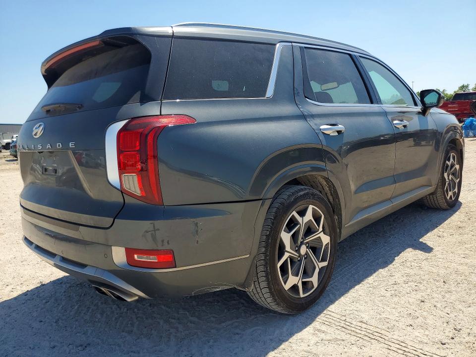 53575486 :رقم المزاد ، KM8R74HE2NU445314 vin ، 2022 Hyundai Palisade مزاد بيع