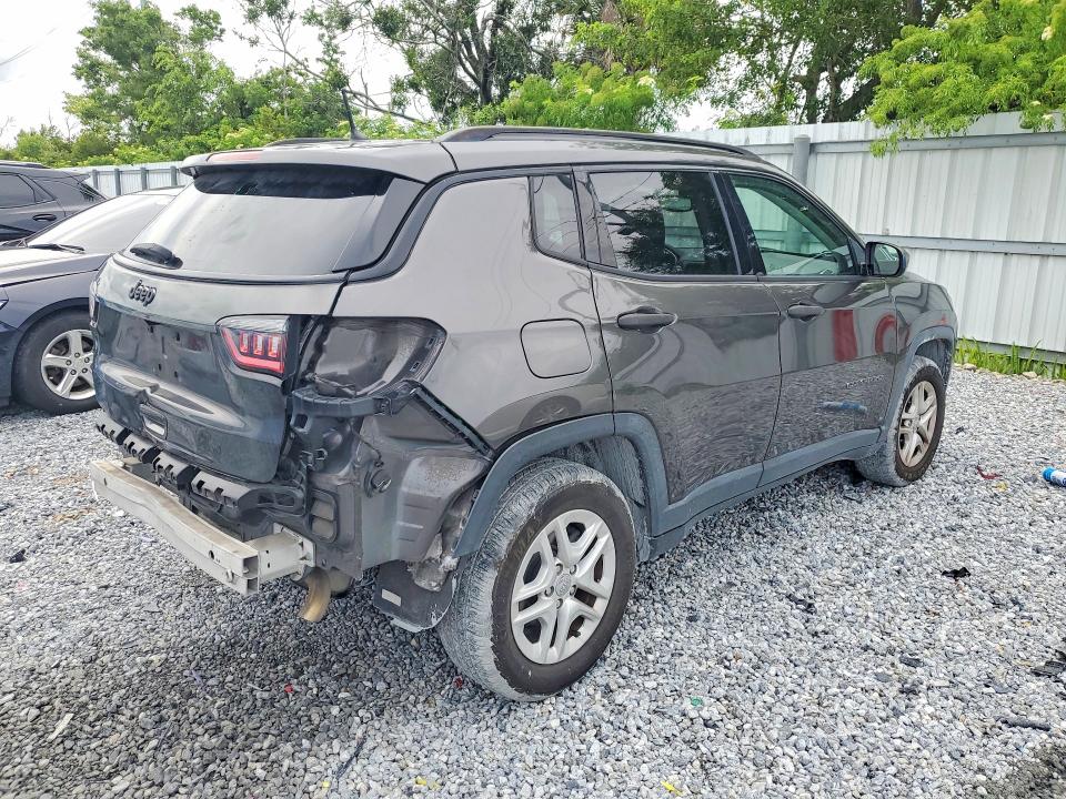 Продаж на аукціоні авто 2018 Jeep Compass, vin: 3C4NJCAB2JT368642, номер лоту: 55141286
