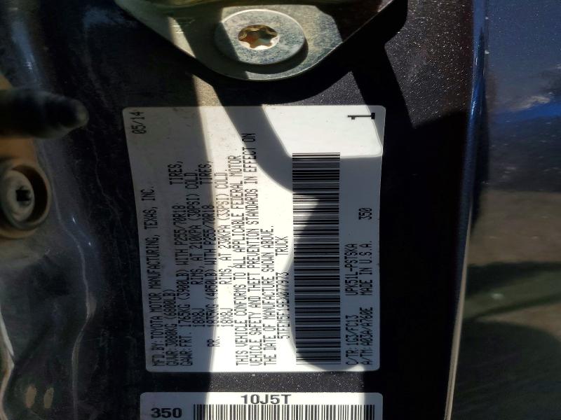 Продаж на аукціоні авто 2014 Toyota Tundra, vin: 5TFEM5F19EX077973, номер лоту: 52063796