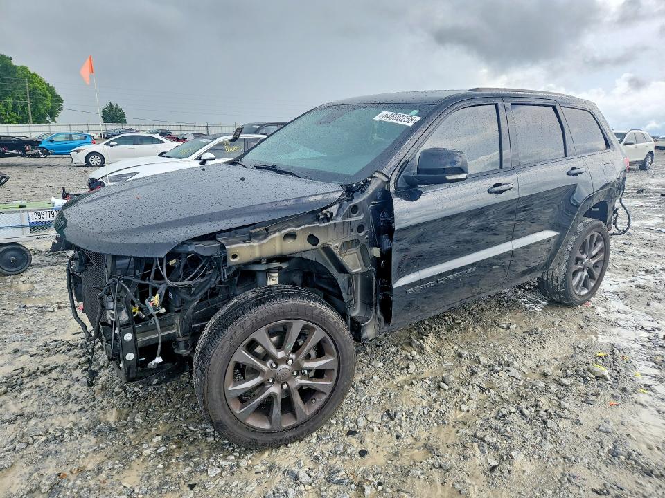 Продаж на аукціоні авто 2018 Jeep Grand Cherokee, vin: 1C4RJECGXJC145167, номер лоту: 54800256