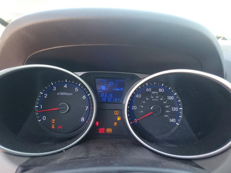 2013 Hyundai Tucson მანქანა იყიდება აუქციონზე, vin: KM8JUCAC6DU689961, აუქციონის ნომერი: 54760926