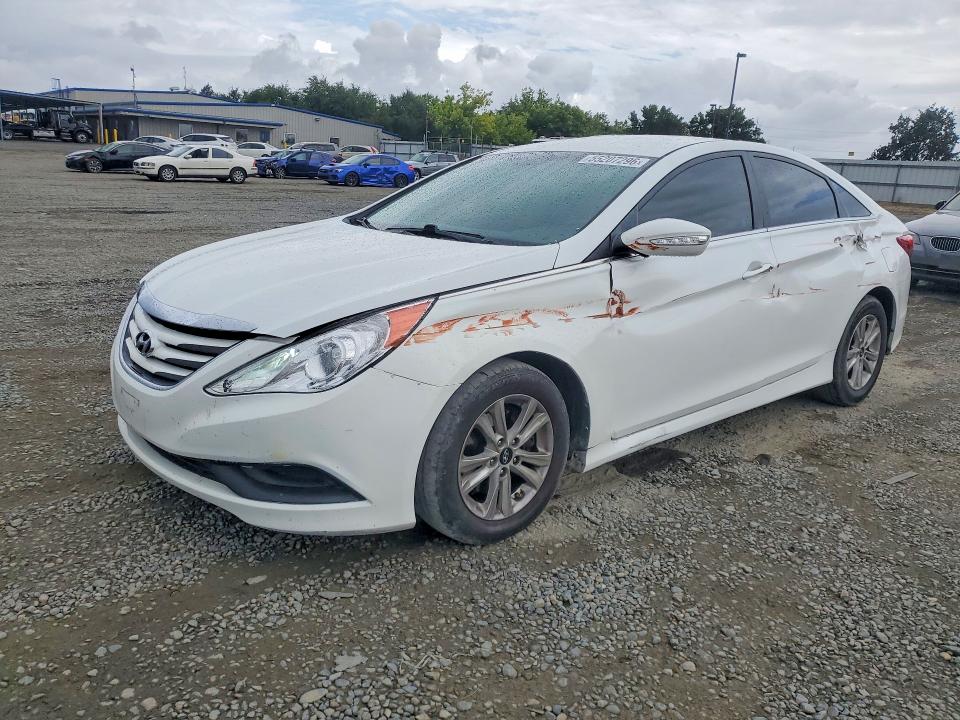 Auction sale of the 2014 Hyundai Sonata, vin: 5NPEB4AC0EH885245, lot number: 55207296