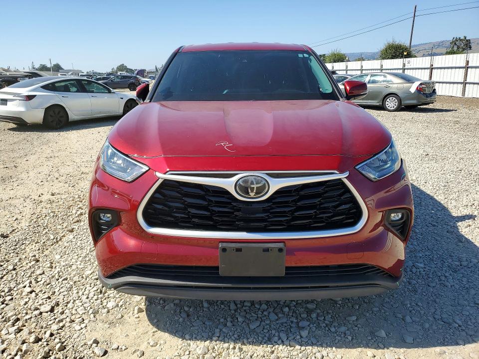 52855726 :رقم المزاد ، 5TDBZRBH6LS505631 vin ، 2020 Toyota Highlander مزاد بيع