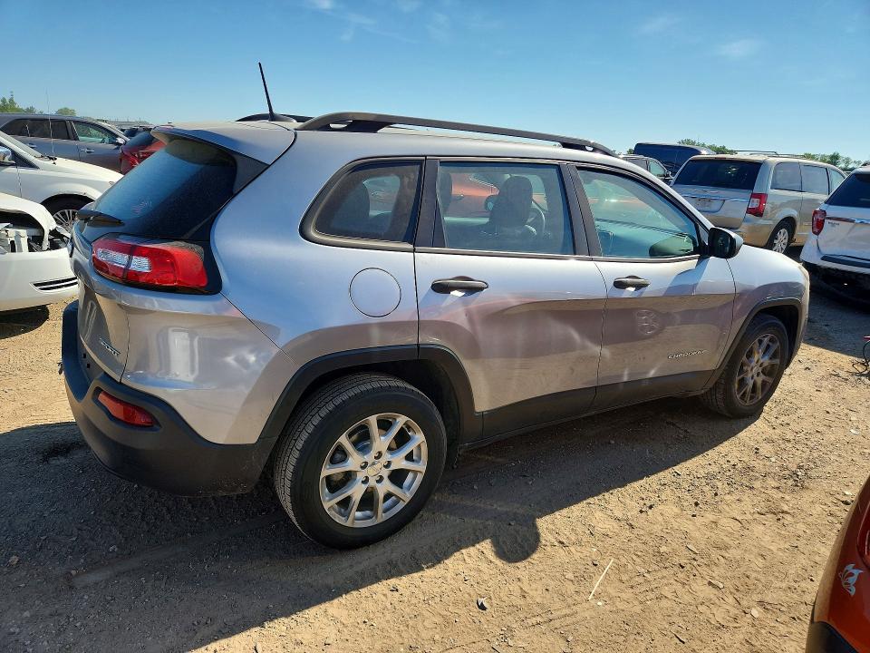 2016 Jeep Cherokee მანქანა იყიდება აუქციონზე, vin: 1C4PJLABXGW137631, აუქციონის ნომერი: 55013356