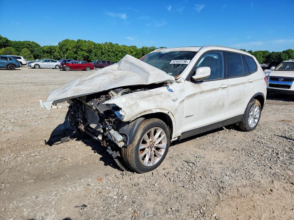 52443736 :رقم المزاد ، 5UXWX9C55E0D43557 vin ، 2014 Bmw X3 مزاد بيع