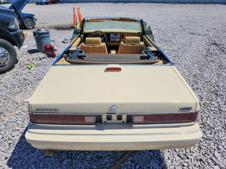 Продаж на аукціоні авто 1986 Chrysler Lebaron, vin: 1C3BC55E6GG118562, номер лоту: 55324216