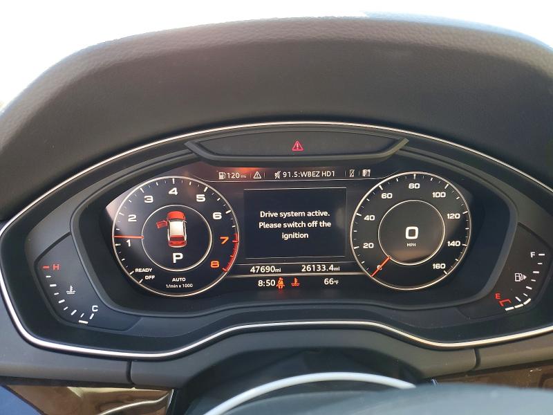 2019 Audi Q5 მანქანა იყიდება აუქციონზე, vin: WA1CNAFY5K2050735, აუქციონის ნომერი: 53271056
