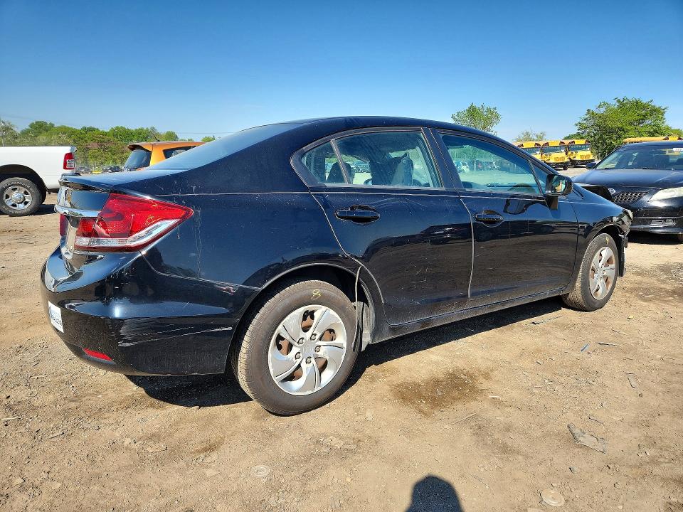 Продаж на аукціоні авто 2014 Honda Civic, vin: 19XFB2E53EE076525, номер лоту: 51902056