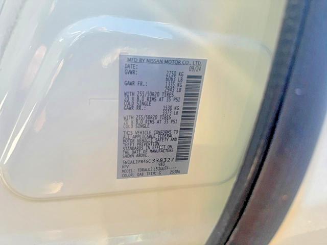 Продаж на аукціоні авто 2025 Infiniti Qx60, vin: 5N1AL1FR4SC338327, номер лоту: 53705526